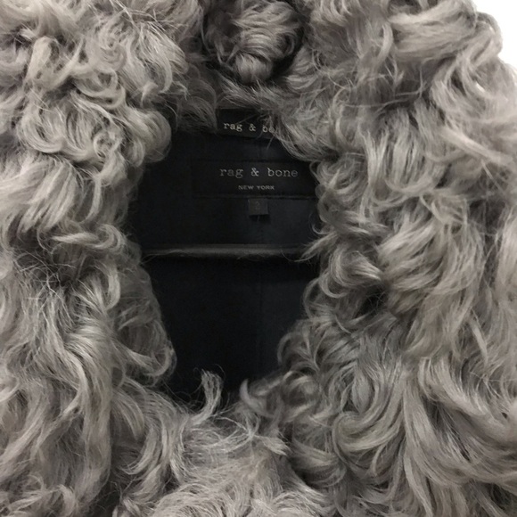 Rag & bone shearling jacket - Picture 4 of 7